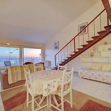 Superbe Duplex Terrasse Vue Mer, Felix Faure- Forville A1b059 公寓 *